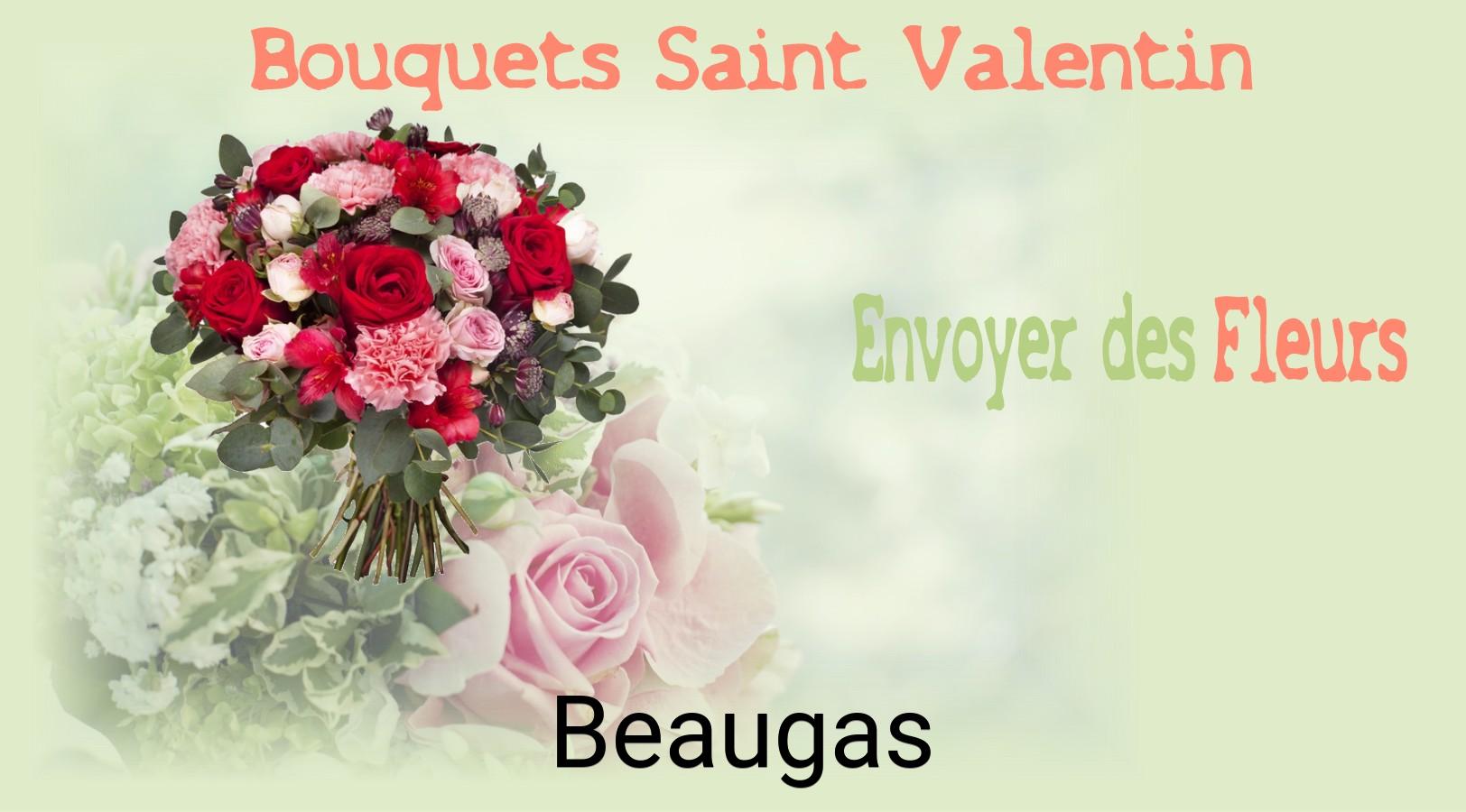 Roses de Saint-Valentin livrées à Beaugas